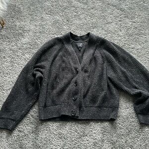 Gap waffle knit cardigan